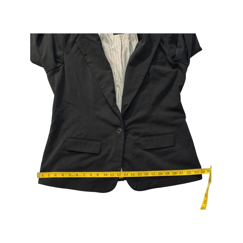 A New Day Women's Black Blazer‎ Jacket Size 16 Lined